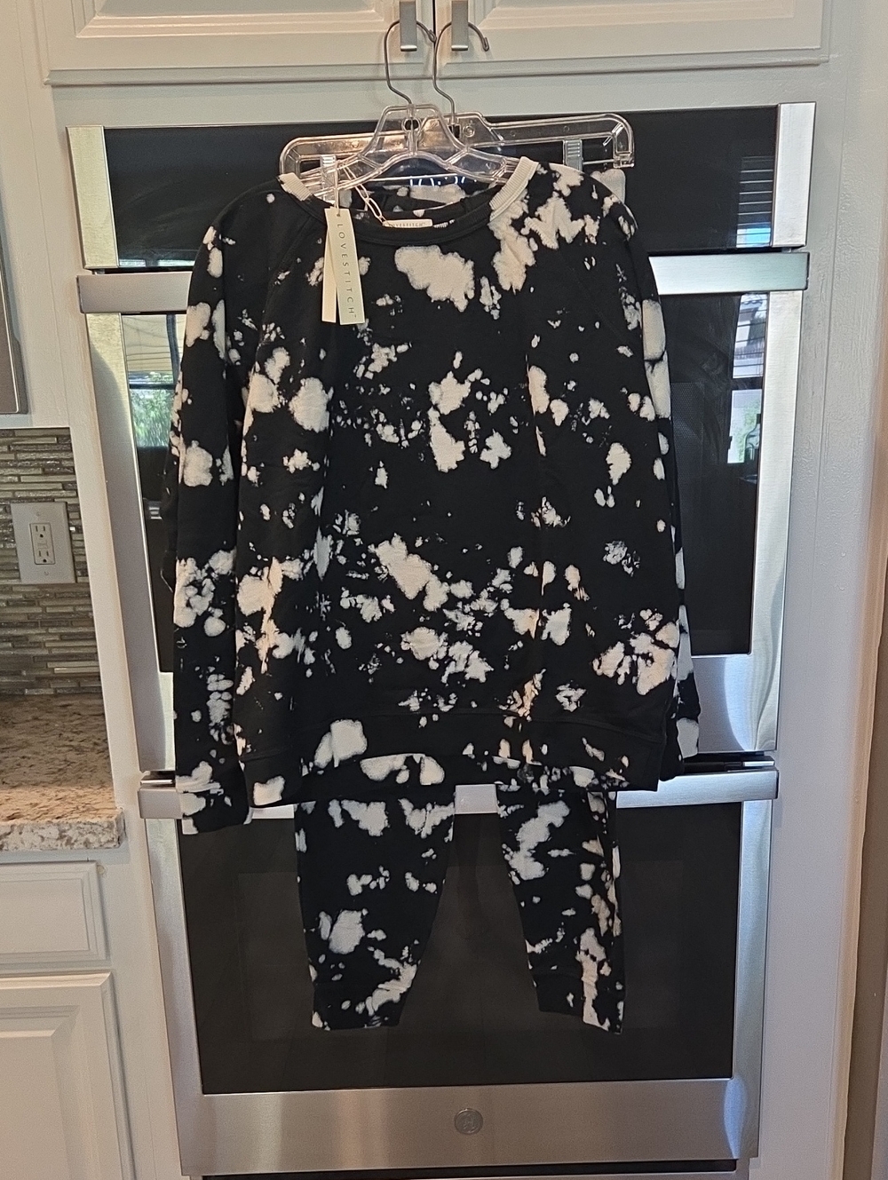 Womens Lovestitch 2 Piece Tie Dye Set